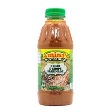 Amina's Steak & Chops Marinade  500ml