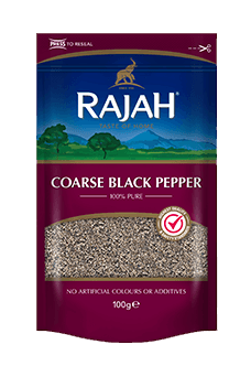 Rajah Coarse Black Pepper 100g