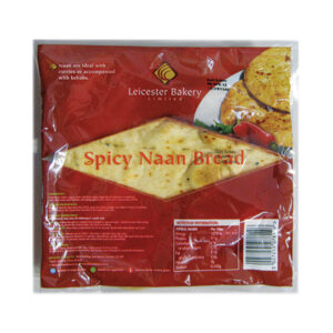Leicester Bakery  Spicy Naan Bread x 1