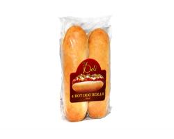 The Deli 4 x Hot Dog Rolls 300g