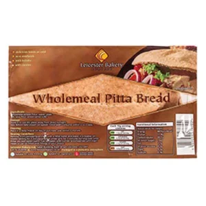 Leicester Bakery 6 Wholemeal Pitta Bread